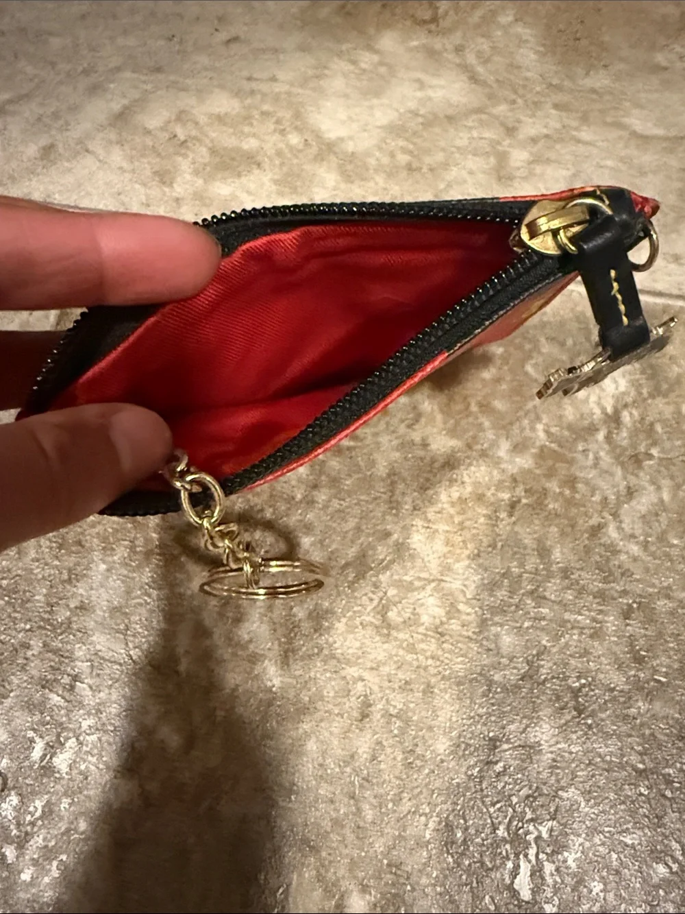 Dooney & Bourke Scottie Coated Canvas Zip Pouch